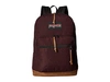 Jansport 'right Pack' Backpack - Burgundy In Micro Grid