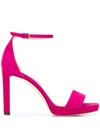 Jimmy Choo Misty 100 Suede Sandals In Pink