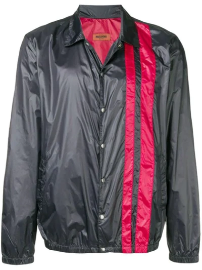 Missoni Striped Lightweight Jacket In Black