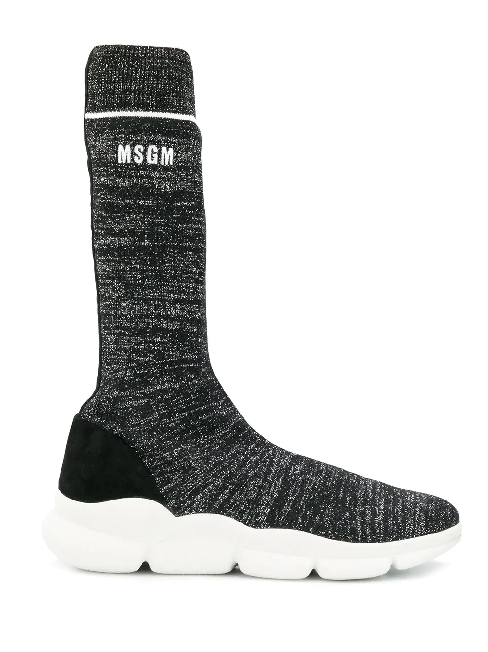 high socks with sneakers trend
