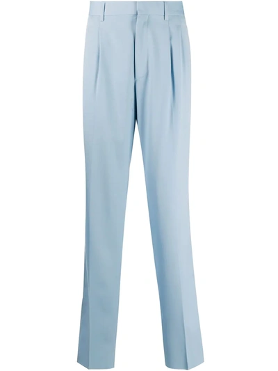 Stella Mccartney Straight-leg Trousers In Light Blue