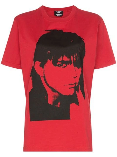 Calvin Klein 205w39nyc Printed T In Red