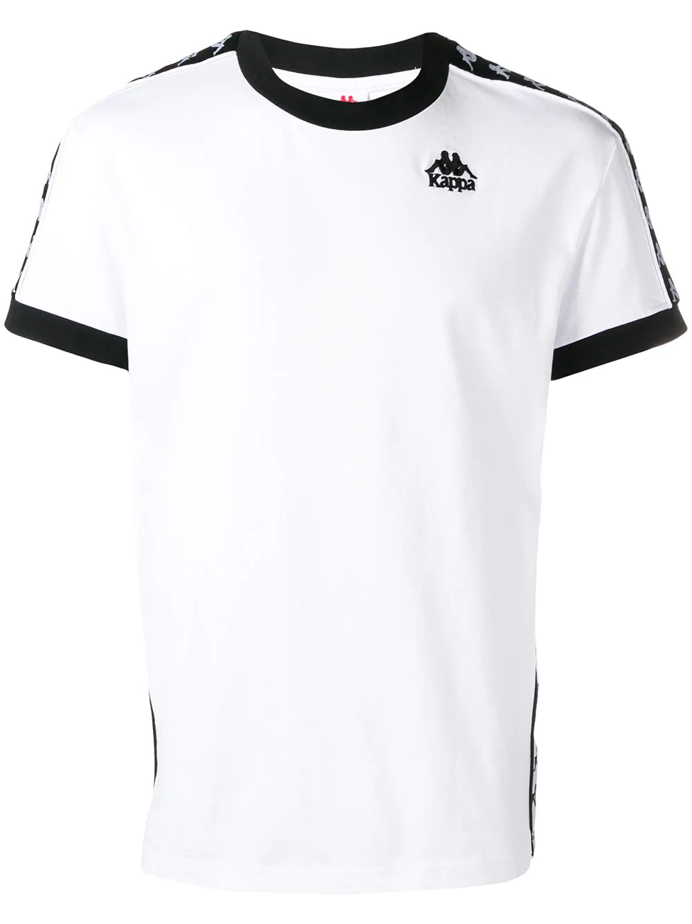 Kappa White Logo T-Shirt | ModeSens