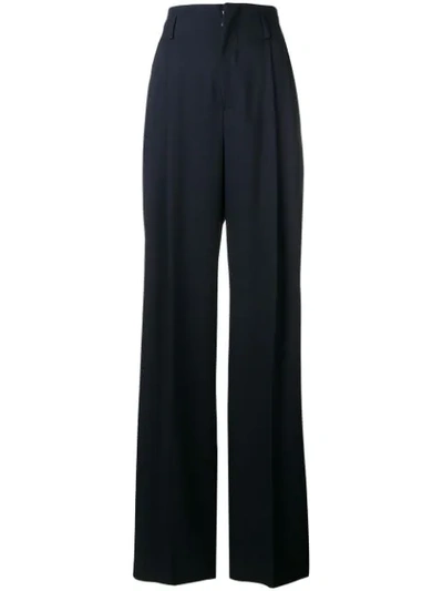 Dsquared2 Flared Trousers In Blue