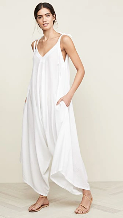 9seed Bali Jumpsuit In White