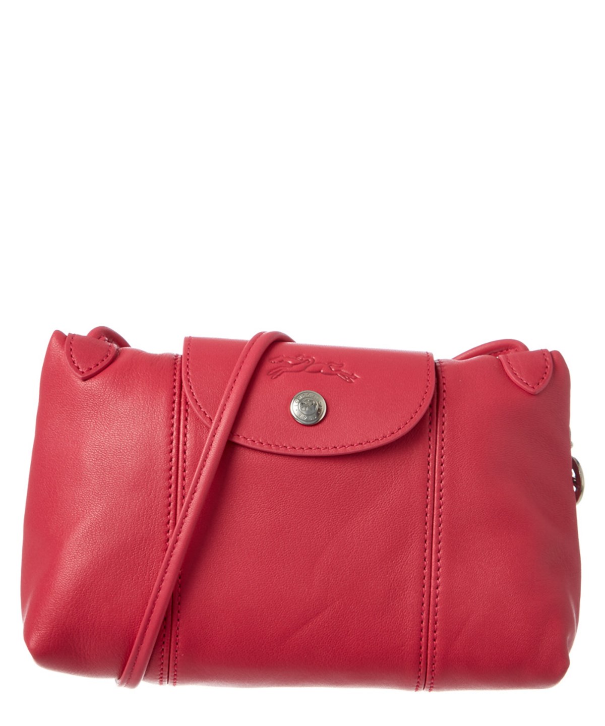 Longchamp Le Pliage Cuir Mini Leather Crossbody' In Pink ModeSens