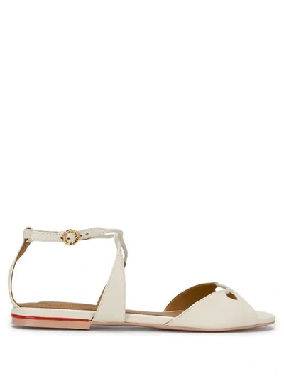See By Chloé Buckled Sandals In White