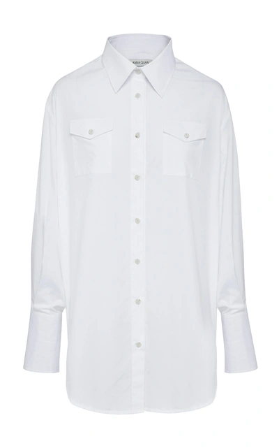 Anna Quan Ralph Cotton Shirt In White