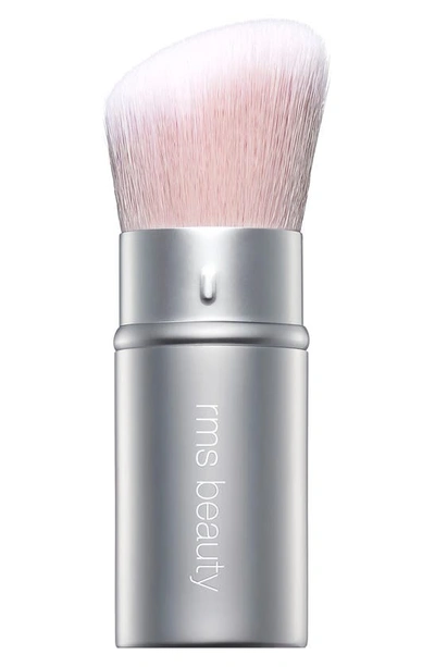 Rms Beauty Retractable Luminizing Powder Brush - Silver In Default Title