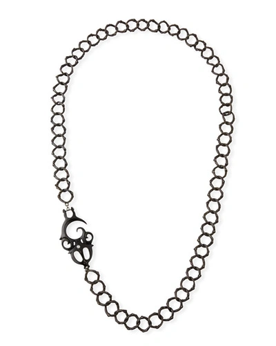 K Brunini Twig O-chain Necklace W/ Buffalo Horn