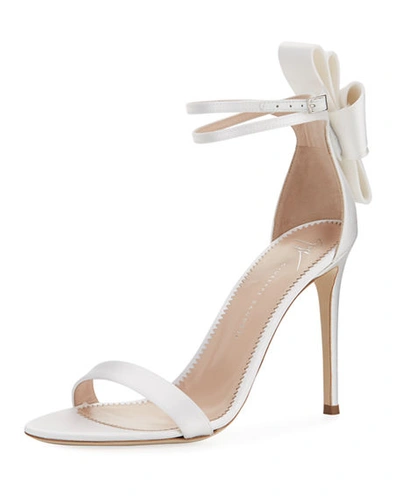 Giuseppe Zanotti Women's Aline Ankle-strap High-heel Sandals In Bianco