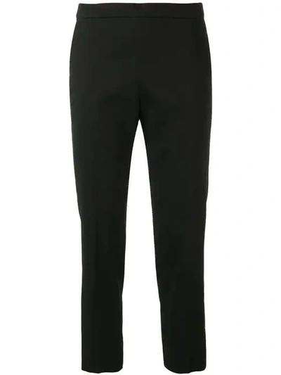 Theory Eco Crunch Wash Basic Pull-on Pants In Black