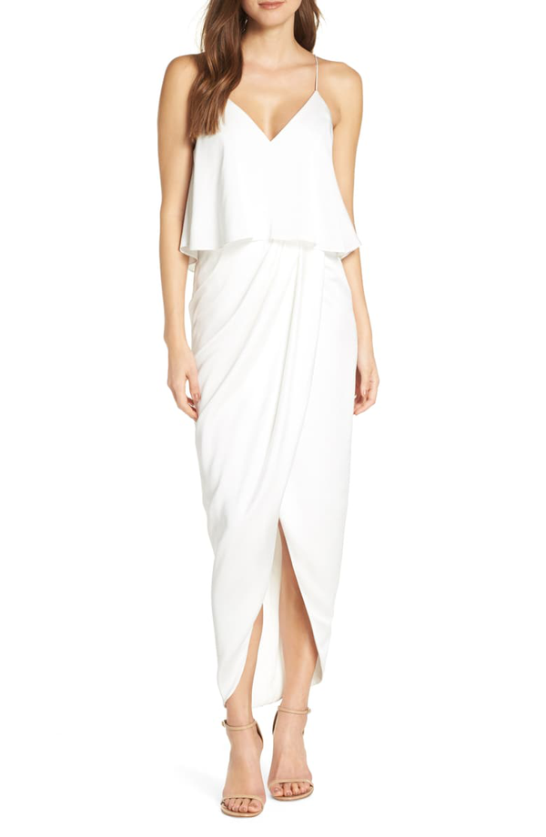 tulip hem maxi dress shona joy