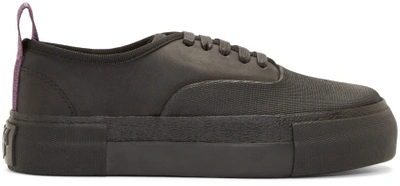 Eytys Black Leather Mother Galosch Sneakers In All Llack | ModeSens