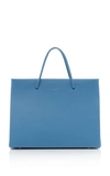 Medea Sisters Hanna Prima Leather Bag  In Blue