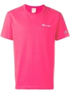 Champion Logo Print T In Pink