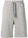 Valentino Rockstud Shorts In Grey