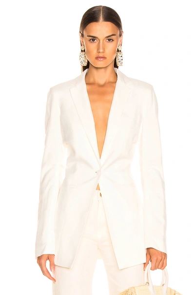 Jacquemus Bergamo Jacket In Off White