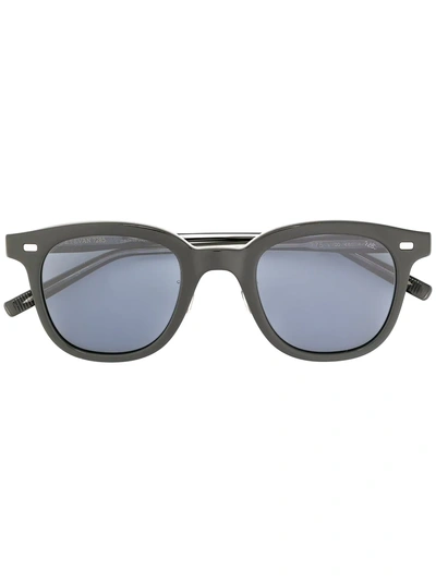 Eyevan7285 Circle Framed Sunglasses In Brown