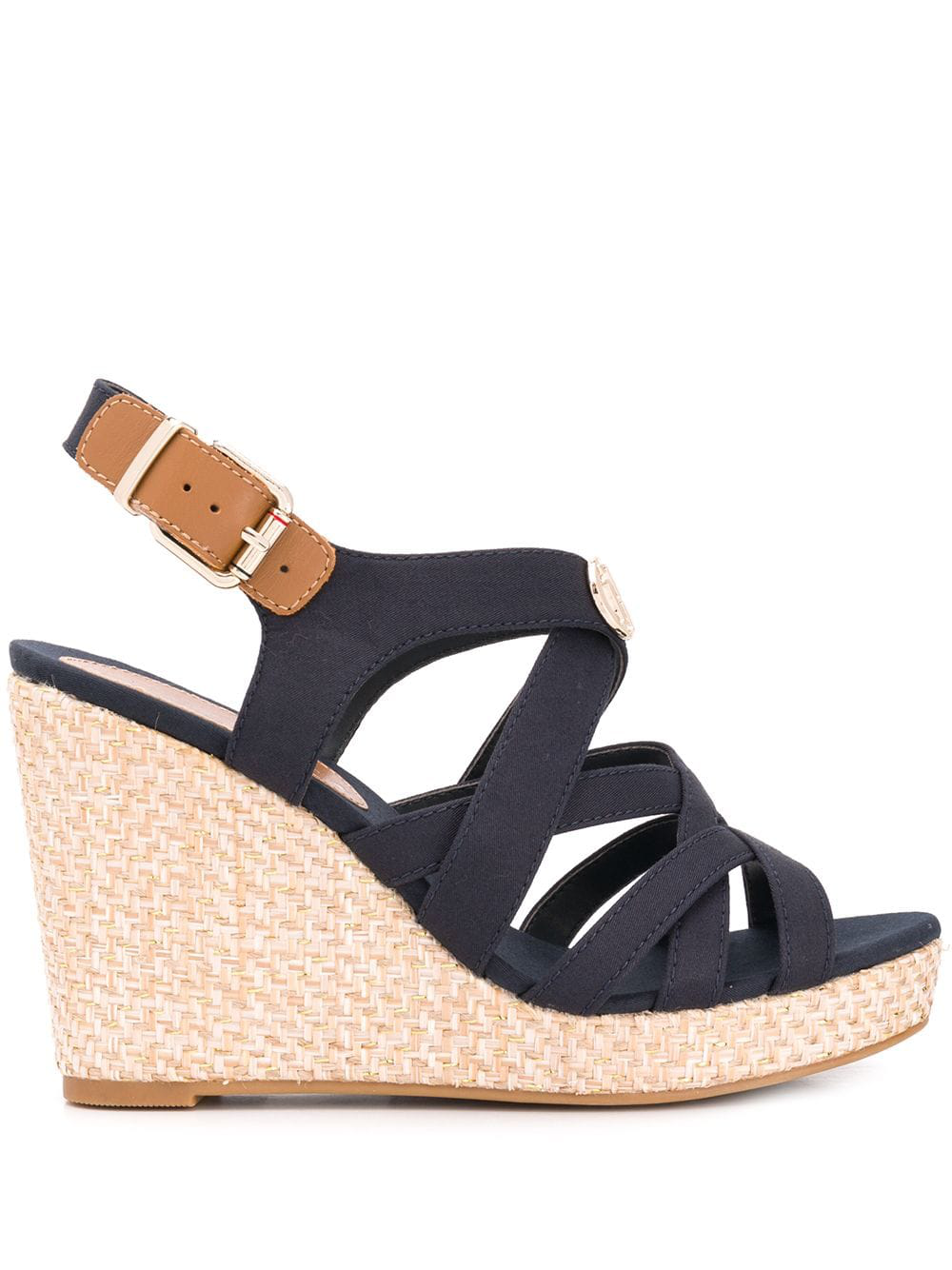 tommy hilfiger wedges blue