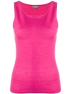 N•peal Sleeveless Jumper In Purple