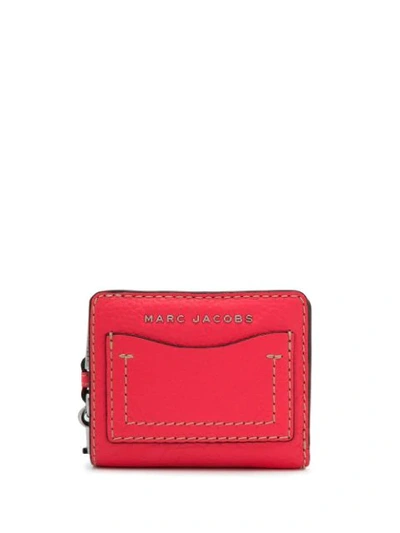 Marc Jacobs The Grind Mini Compact Wallet In Pink