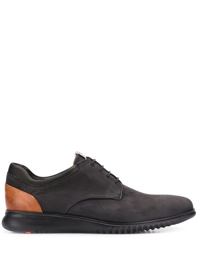 Lloyd Lace-up Panel Shoes In Black