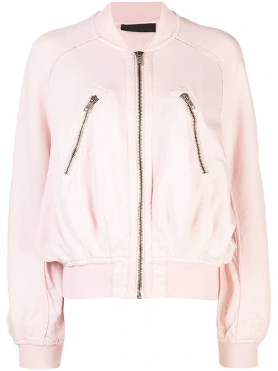 Haider Ackermann Bomber Jacket In Pink