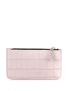 Alexander Mcqueen Skull Zip Coin Purse - Pink