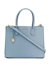 Michael Michael Kors Mercer Tote Bag In Blue