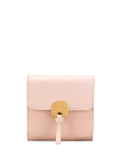 Chloé Small Indy Wallet In Pink