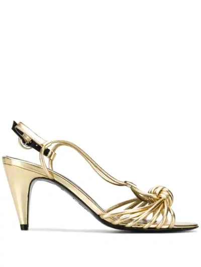 Carel Solange Sandals In Gold