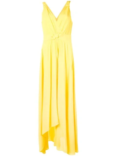 Pinko Regan Dress In Yellow