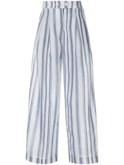 Suboo Shoreline Cropped Trousers In White
