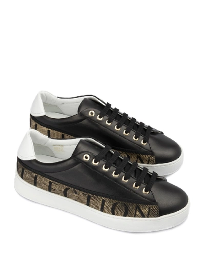 Versace Men's Shoes Leather Trainers Sneakers In White