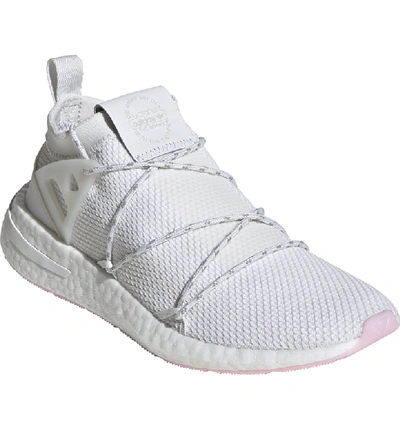 Adidas Originals Arkyn Sneaker In Crystal White/ White/ Pink