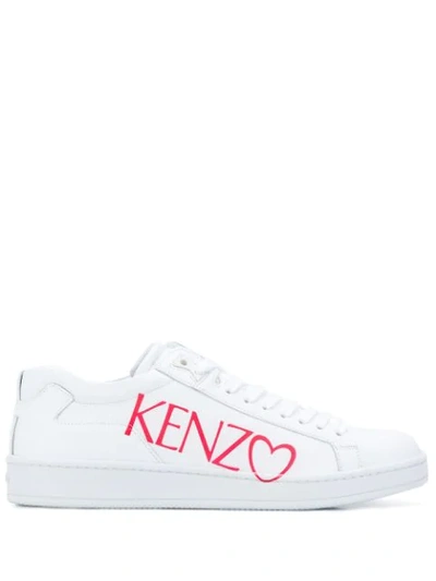 Kenzo Capsule Sneakers In White