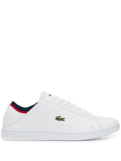 Lacoste Slip-on Logo Sneakers In White