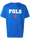 Polo Ralph Lauren Printed T In Blue
