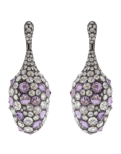 Arunashi Santiago Villanuea Earrings In Blkgold