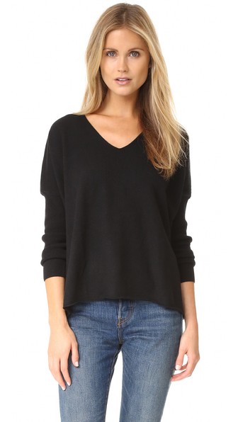 Demylee Florence Cashmere Sweater In Black | ModeSens