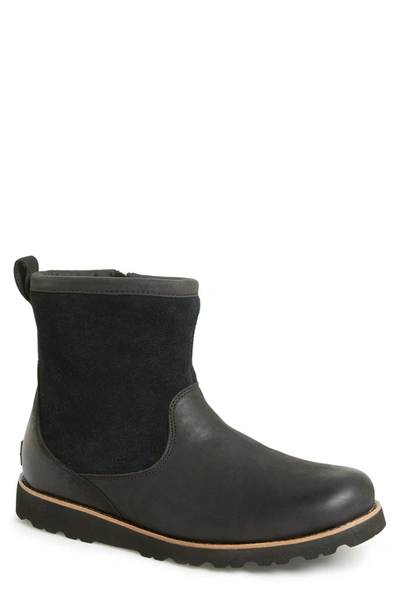 Ugg Australia Men's Hendren Tl Waterproof Side Zip Boots In Black