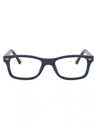 Ray Ban Square-frame Glasses In Blue