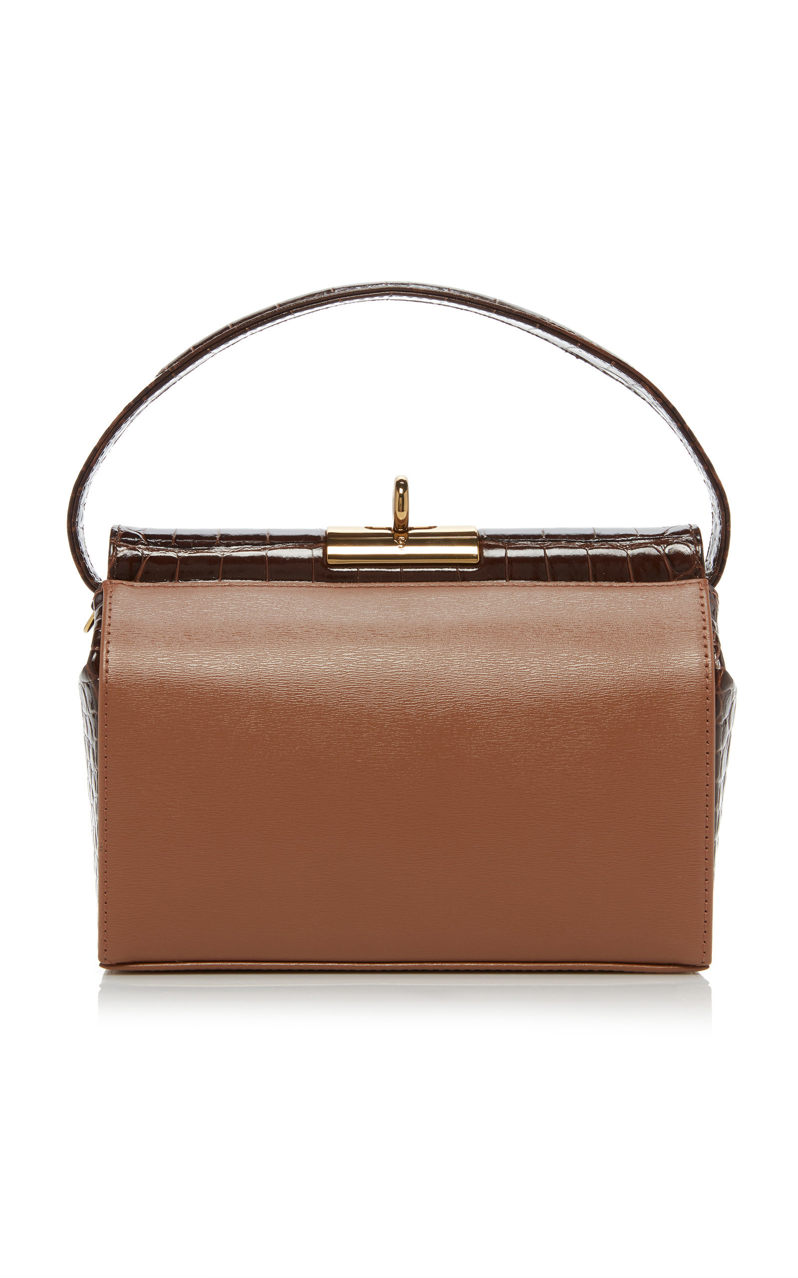 Gu De Milky 2 Leather Shoulder Bag In Brown | ModeSens