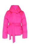 Saks Potts Bubble Shawl-collar Puffer Jacket In Pink