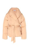 Saks Potts Bubble Shawl-collar Puffer Jacket In Neutral