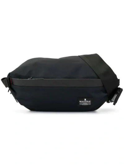 Makavelic Chase Origami Belt Bag In Black