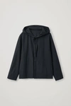 Cos Lightweight Hooded Jacket In Blue