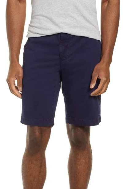 Ag Griffin Regular Fit Chino Shorts In Sulfur Indigo