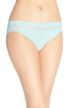 Natori Bliss Perfection V-kini Briefs (one Size) In Aqua Haze